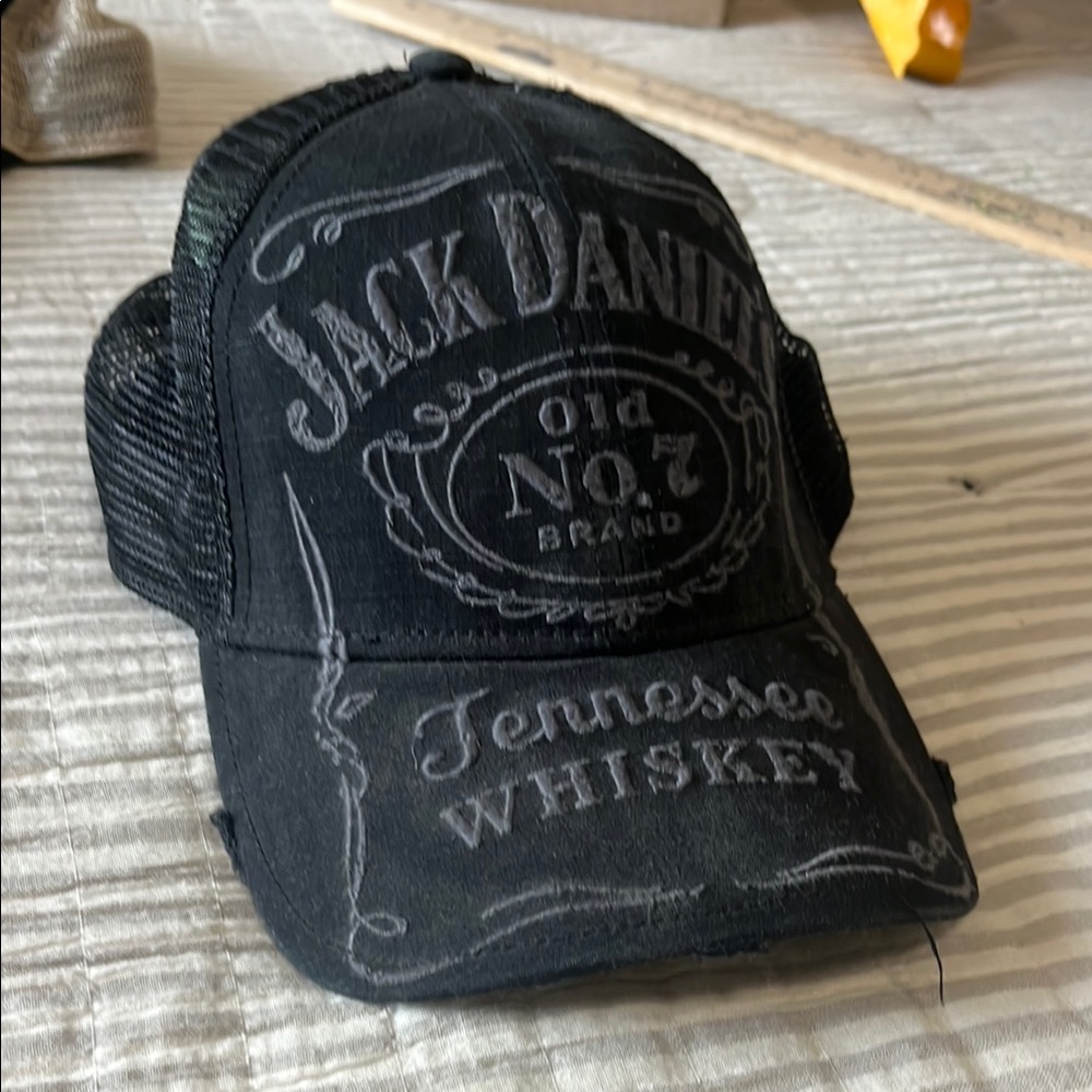 Jack Daniel's Black Trucker Hat